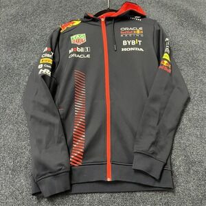 Oracle Red Bull Racing Jacket Mens Medium Black Formula 1 Castore Zip Hoodie